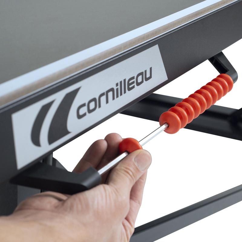 Masa Cornilleau 700X Outdoor, Mattop, Negru