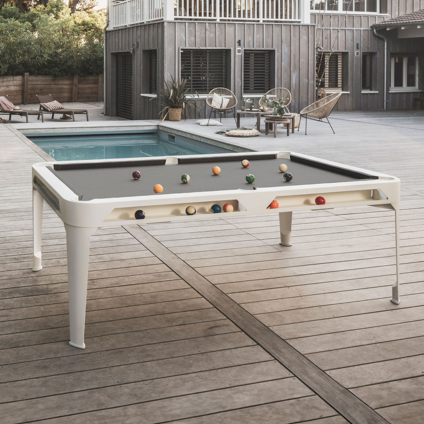 Masă de Biliard Exterior Cornilleau Hyphen Outdoor – Design Premium