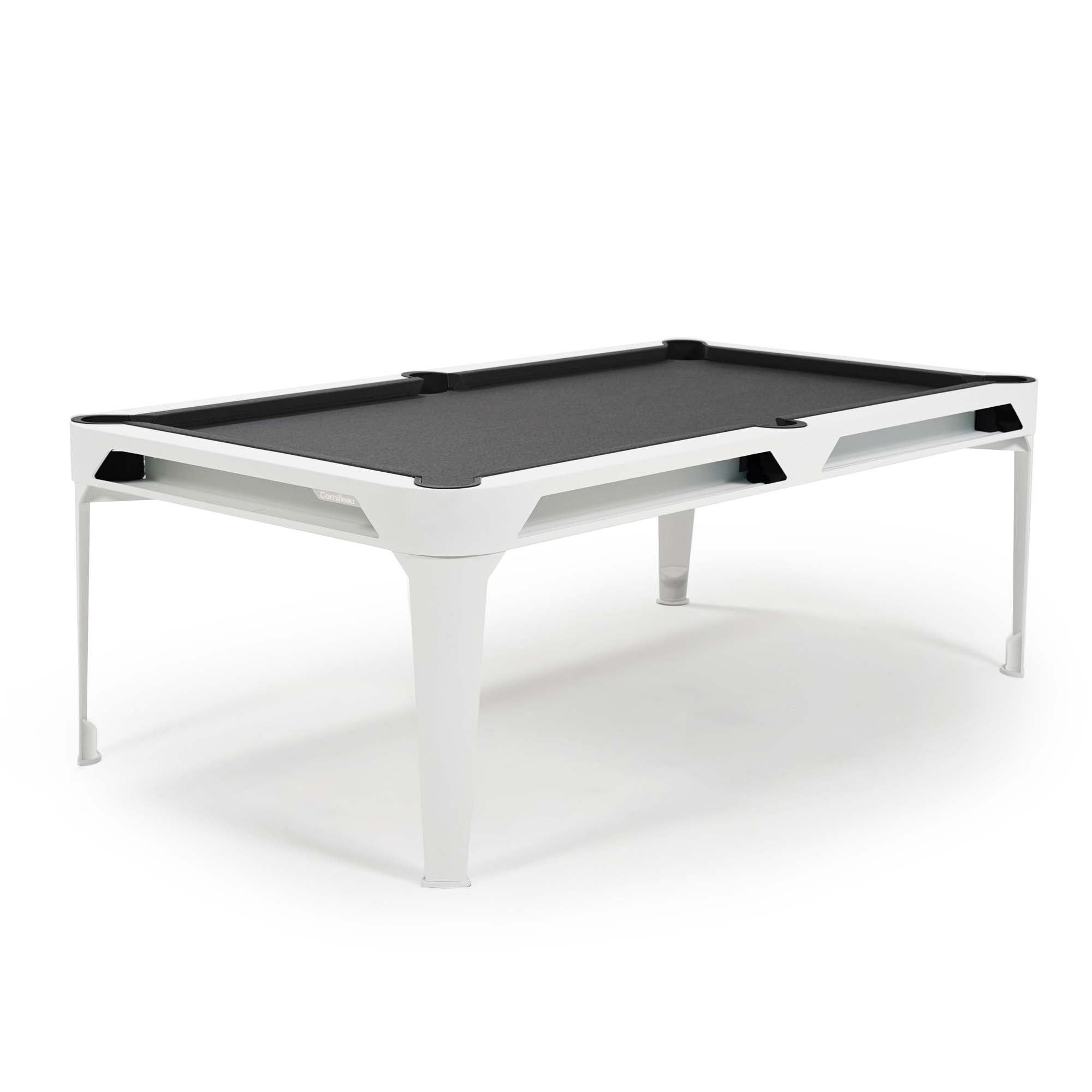 Masă de Biliard Exterior Cornilleau Hyphen Outdoor – Design Premium - Alb, Fara Masă de Biliard Exterior Cornilleau Hyphen Outdoor – Design Premium - Alb, Fara