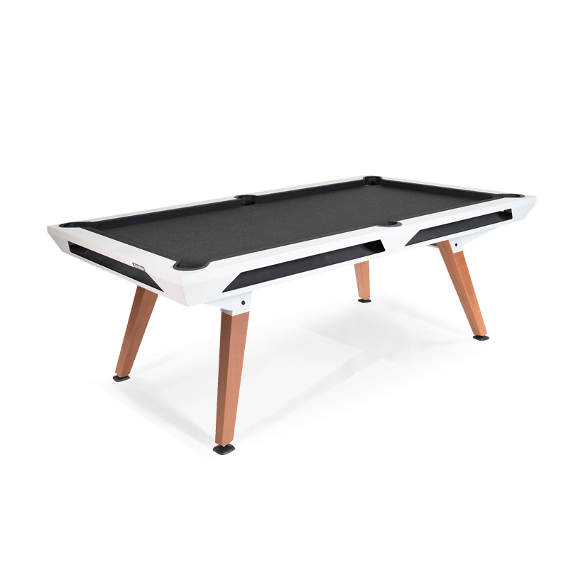 Masă de Biliard Exterior Cornilleau Origin – HPL 12mm, Oțel, 215x120cm - Alb, Fara placi