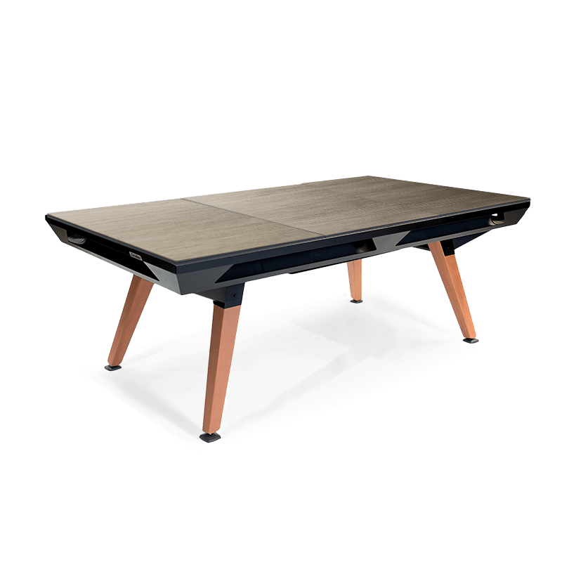Masă de Biliard Exterior Cornilleau Origin – HPL 12mm, Oțel, 215x120cm, convertibila