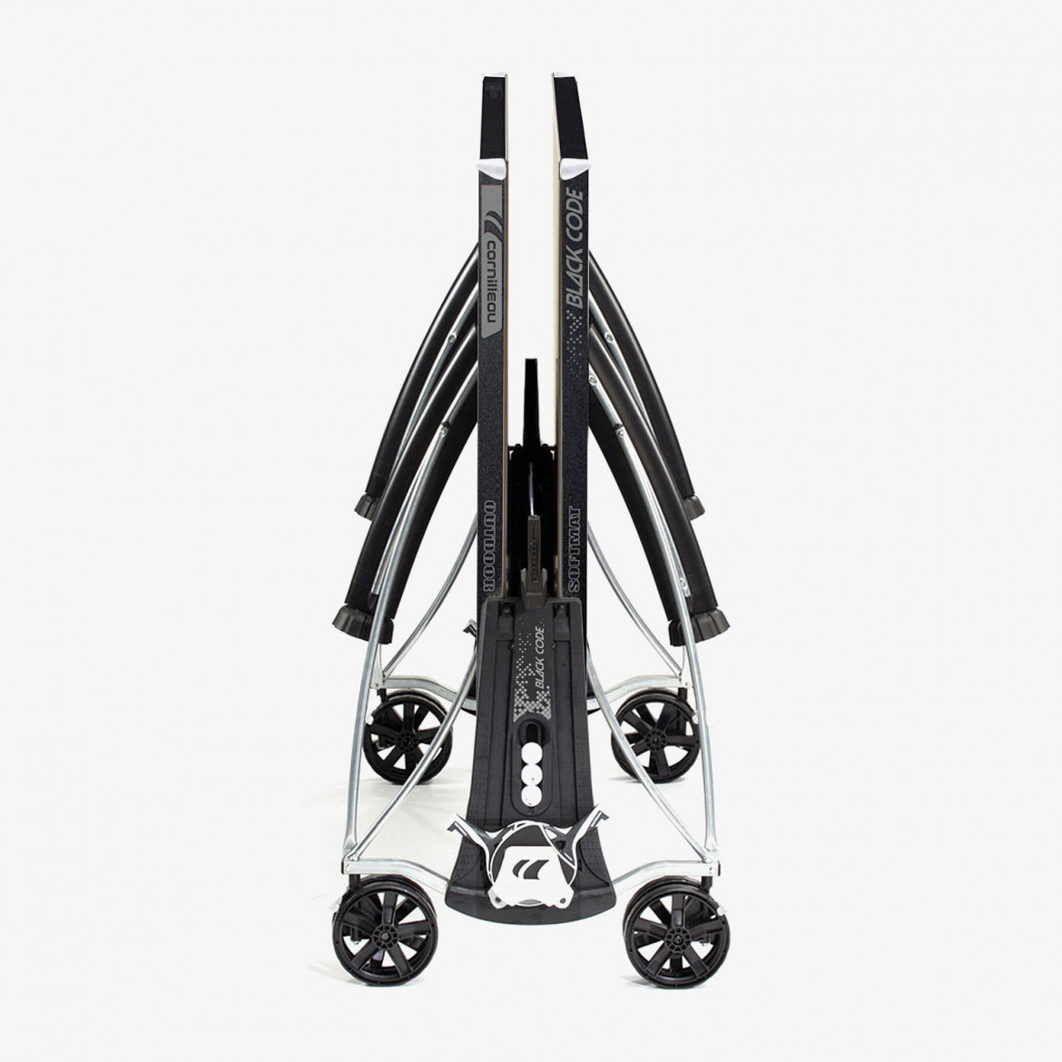 Masa tenis Cornilleau Black Code Outdoor Black/White