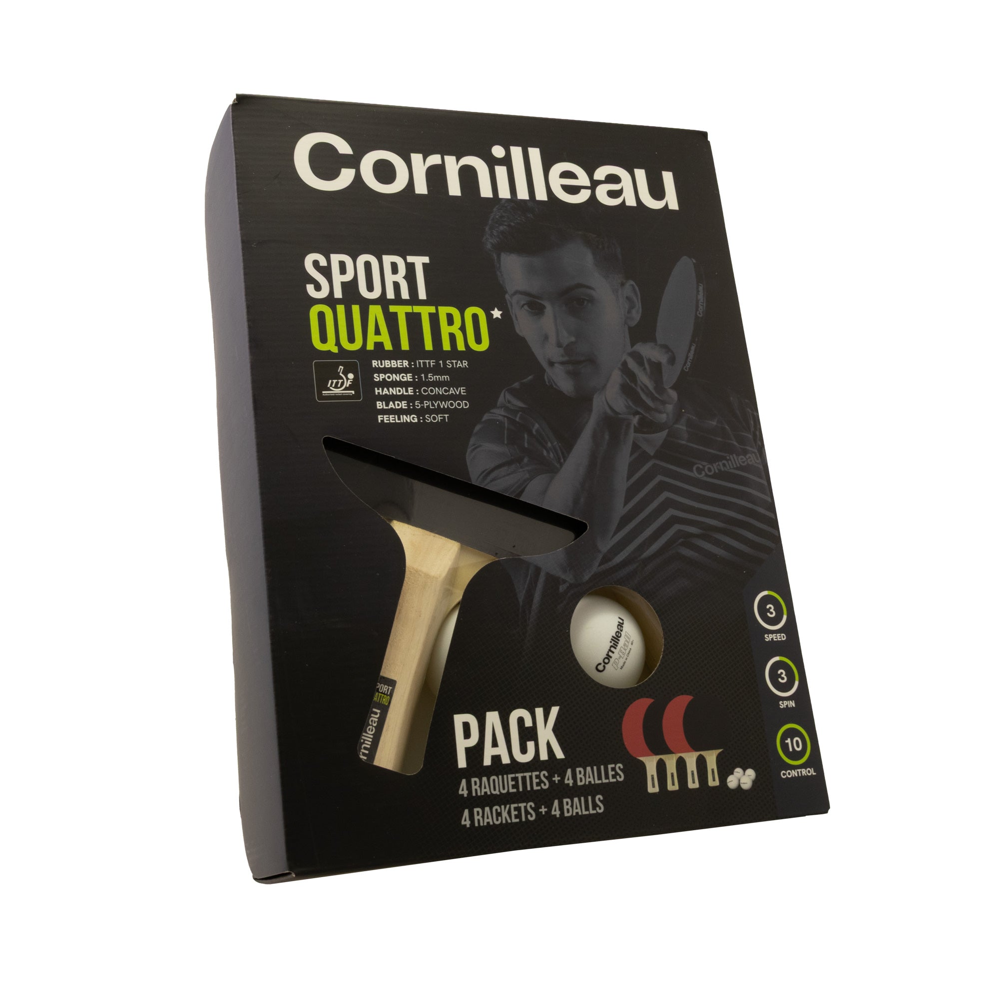 Set  4 palete Cornilleau Sport Pack Quattro