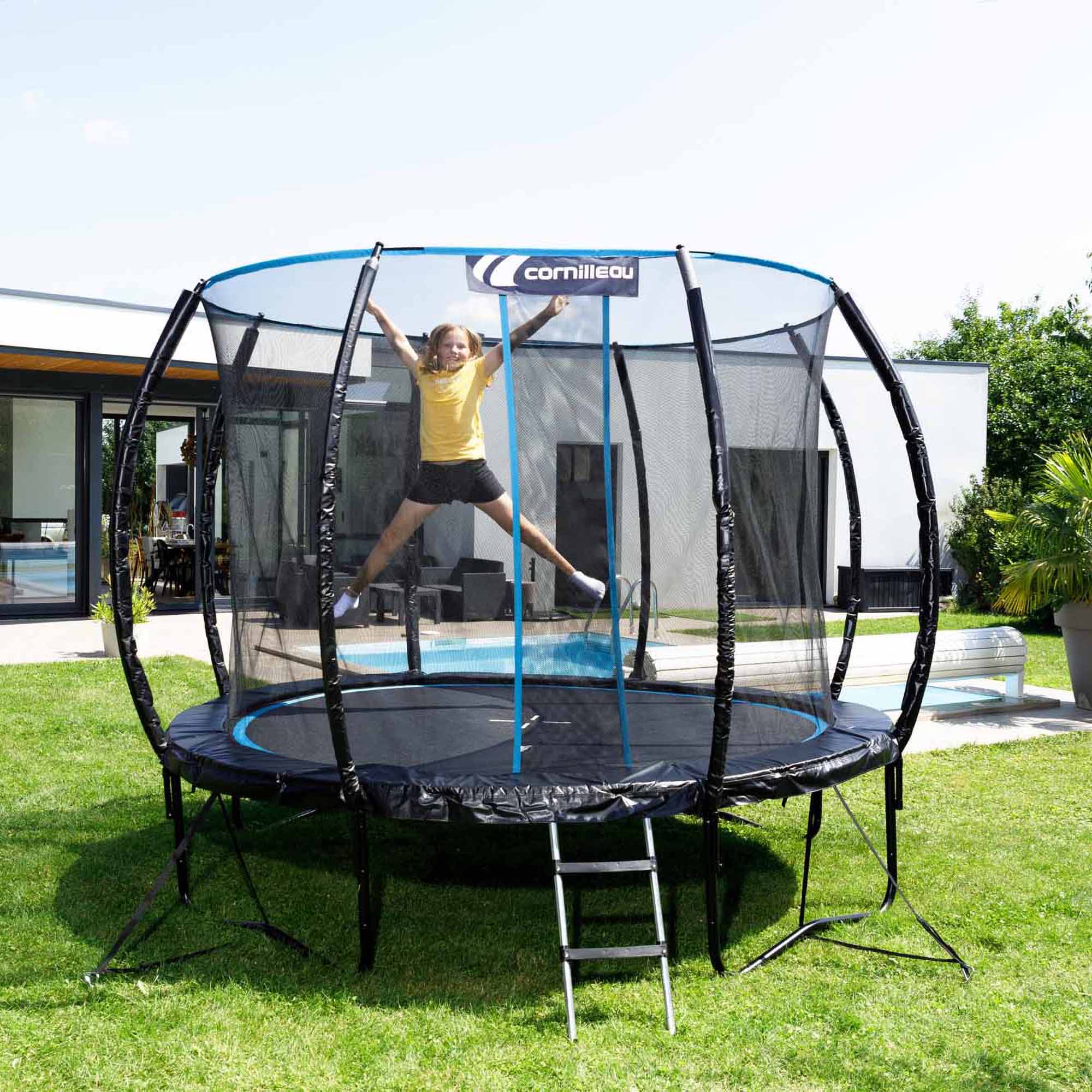 Trambulina Cornilleau Spring 14ft, 426 cm, scara inclusa